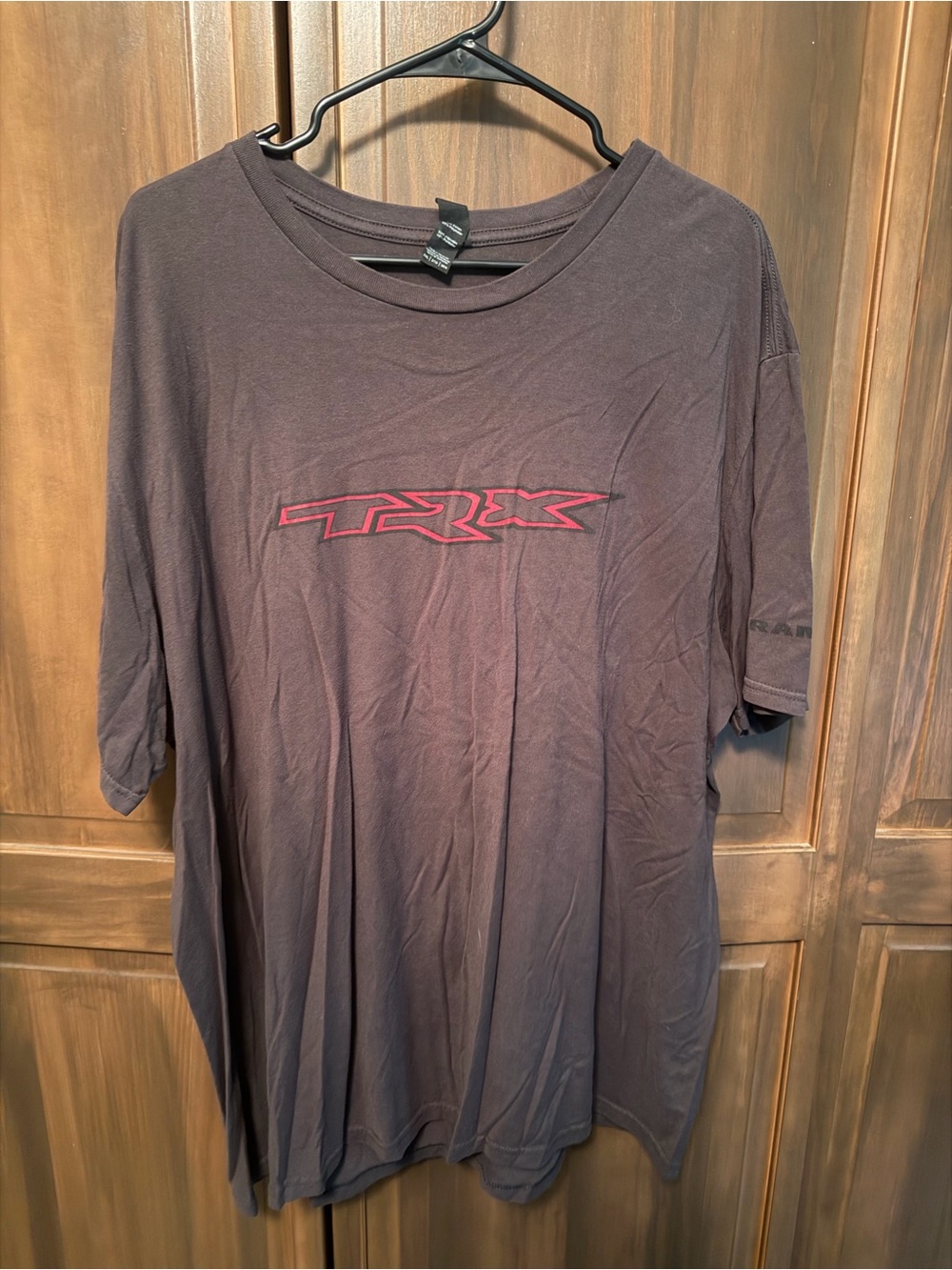TRX Logo Graphic Tee in Black with Red Accent - Picture 2 of 6